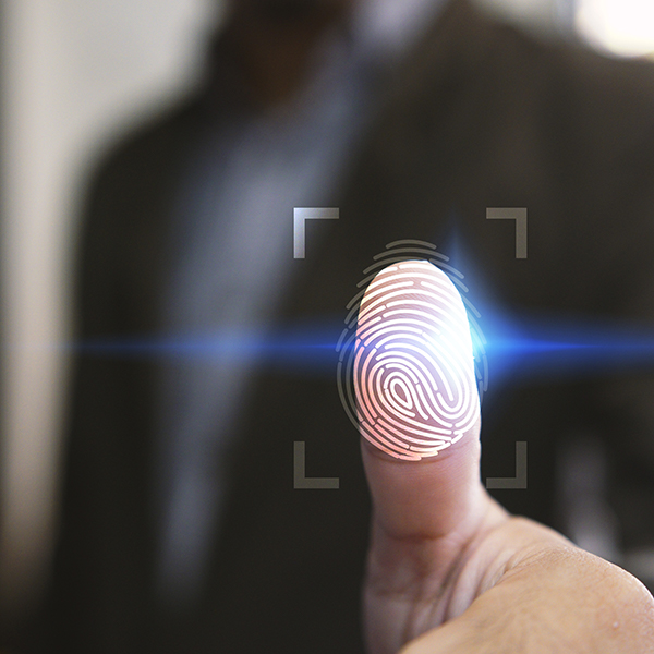 Fingrafar fingrafaraskanni 1×1 Fingrafar lestur fingrafara fingrafaralesarar frá Securitas