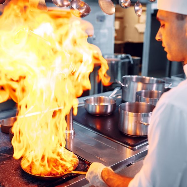 Kokkur ad flambera Kokkur ad flambera